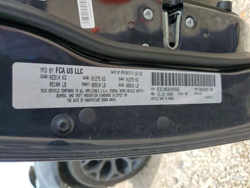 2019 CHRYSLER 300 S  
