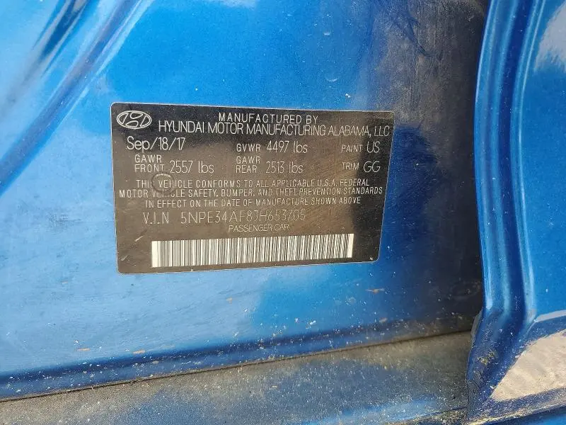 2018 HYUNDAI SONATA SEL  