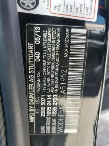 2014 MERCEDES-BENZ E 350  