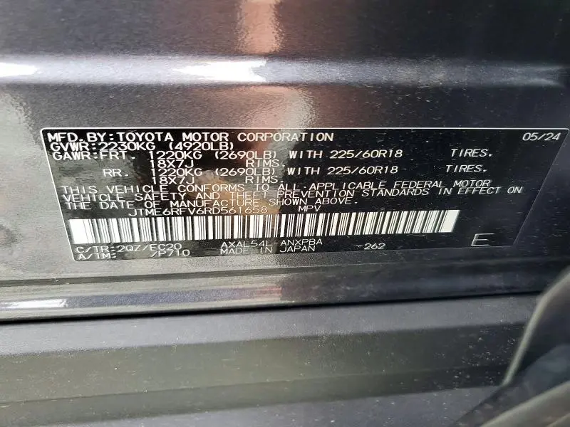 2024 TOYOTA RAV4 XSE  
