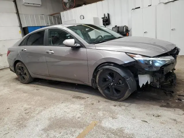 2022 HYUNDAI ELANTRA BLUE  