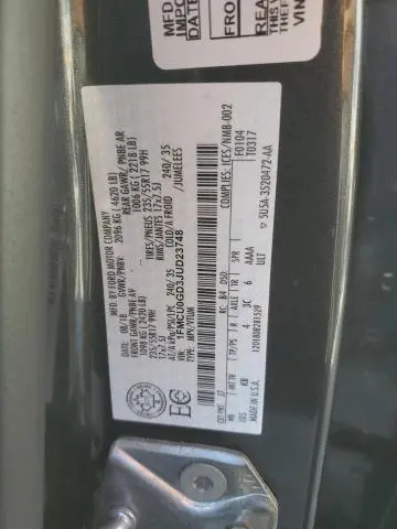 2018 FORD ESCAPE SE  