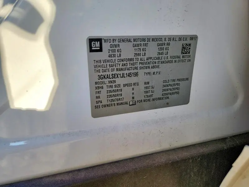 2018 GMC TERRAIN DENALI  
