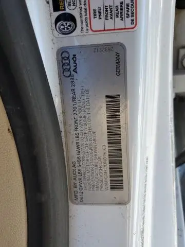 2013 AUDI A7 PREMIUM PLUS  