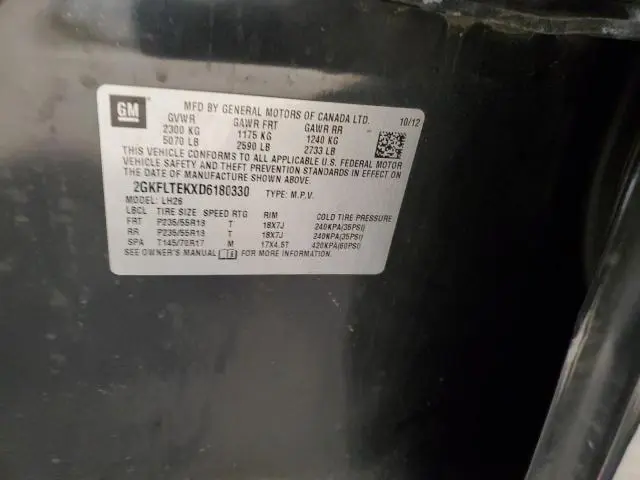 2013 GMC TERRAIN SLE  