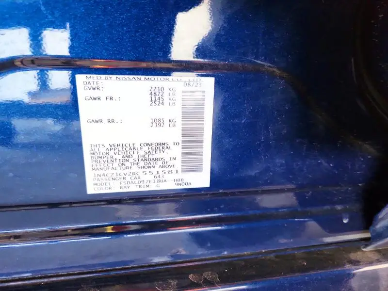 2024 NISSAN LEAF SV PLUS  