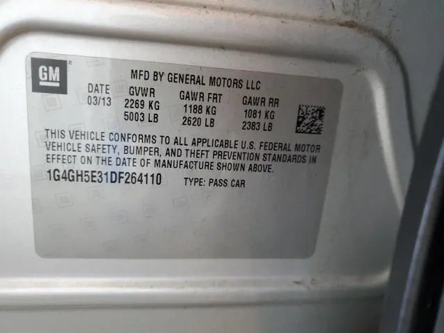 2013 BUICK LACROSSE PREMIUM  