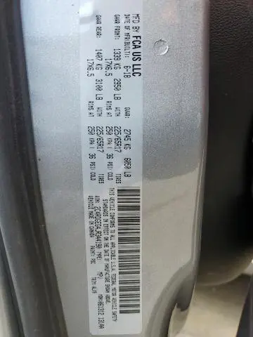 2018 DODGE GRAND CARAVAN GT  