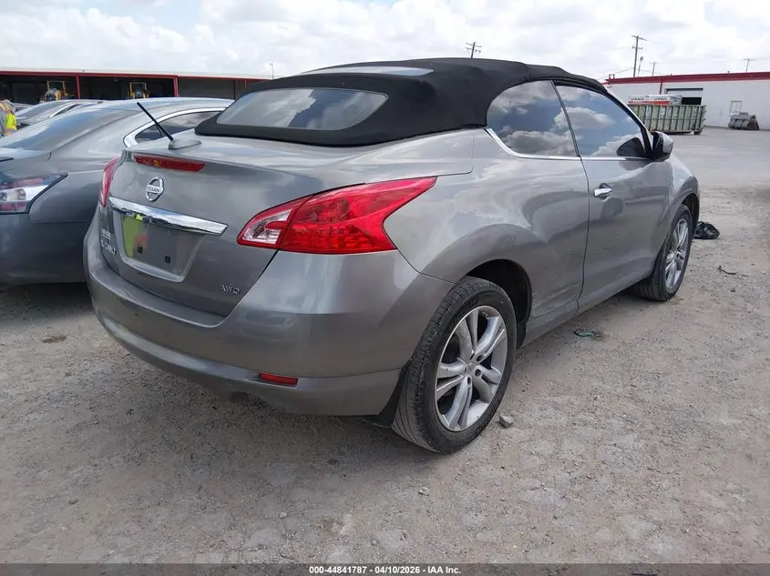 2012 NISSAN MURANO CROSSCABRIOLET  