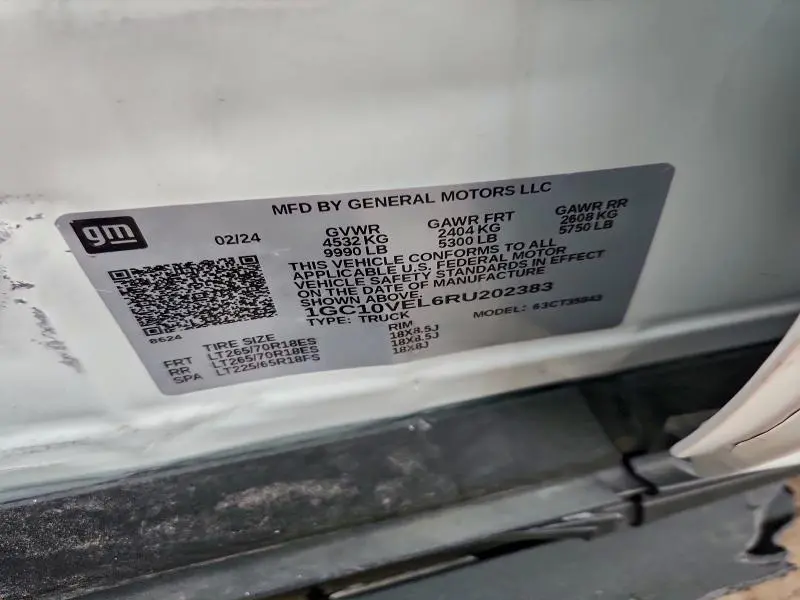 2024 CHEVROLET SILVERADO   