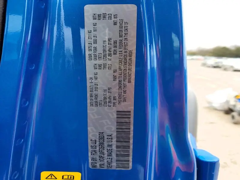 2024 JEEP WRANGLER RUBICON  