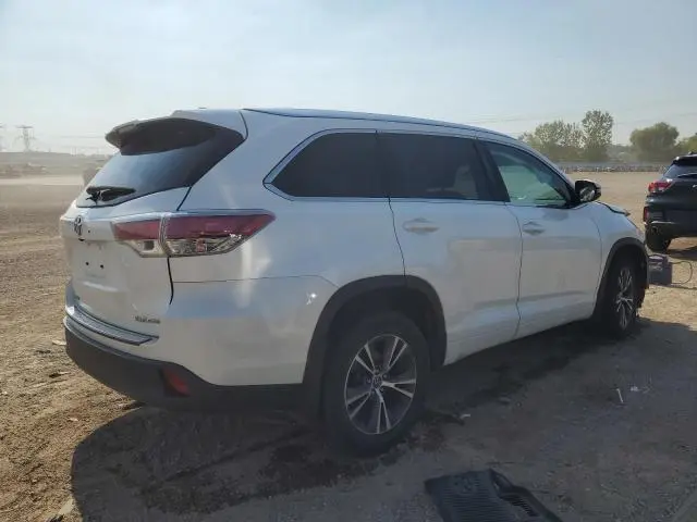 2016 TOYOTA HIGHLANDER XLE  