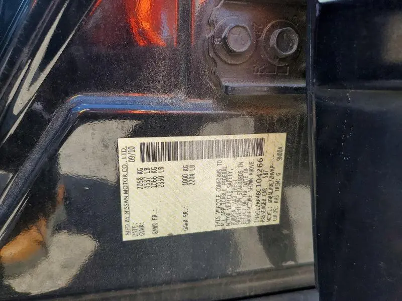 2011 NISSAN ALTIMA HYBRID  
