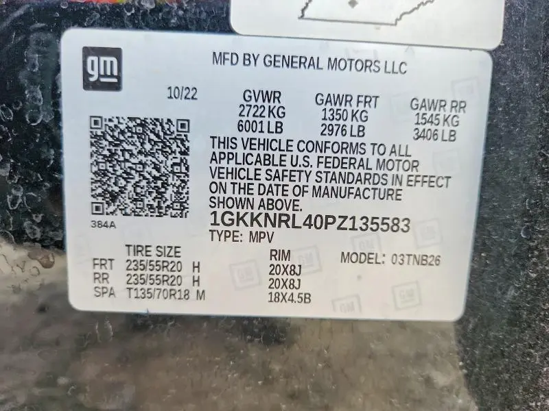2023 GMC ACADIA SLE  