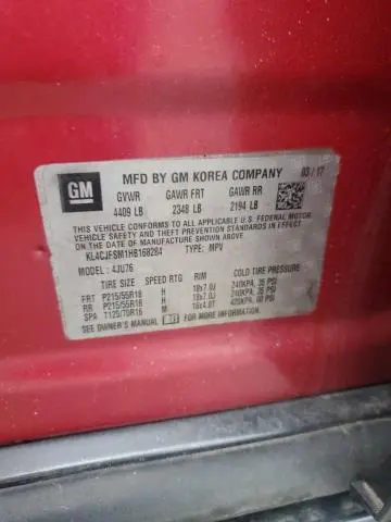 2017 BUICK ENCORE PREFERRED II  