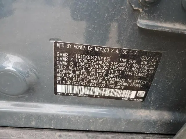 2023 HONDA HR-V LX  
