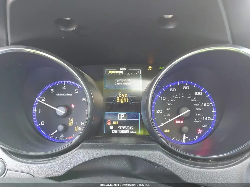 2017 SUBARU OUTBACK 2.5I LIMITED