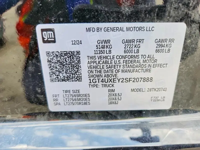 2025 GMC SIERRA K2500 DENALI ULTIMATE  
