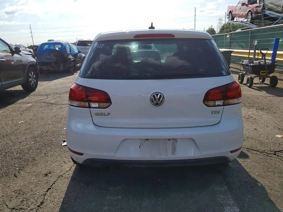 2012 VOLKSWAGEN GOLF   