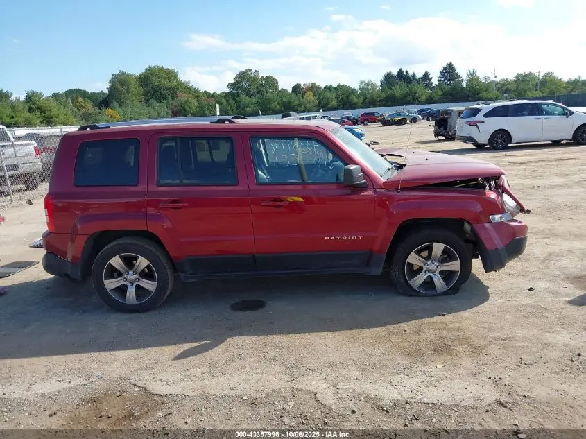2016 JEEP PATRIOT HIGH ALTITUDE EDITION