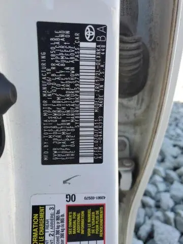 2019 TOYOTA COROLLA L  