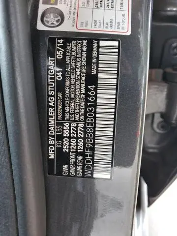 2014 MERCEDES-BENZ E 550 4MATIC  