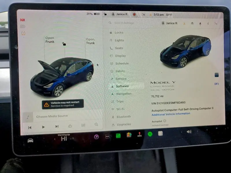 2021 TESLA MODEL Y   