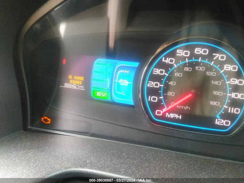 2012 FORD FUSION HYBRID  