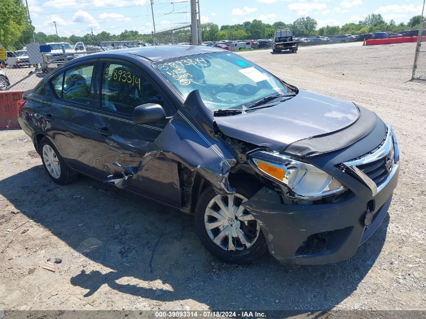 2015 NISSAN VERSA 1.6 S