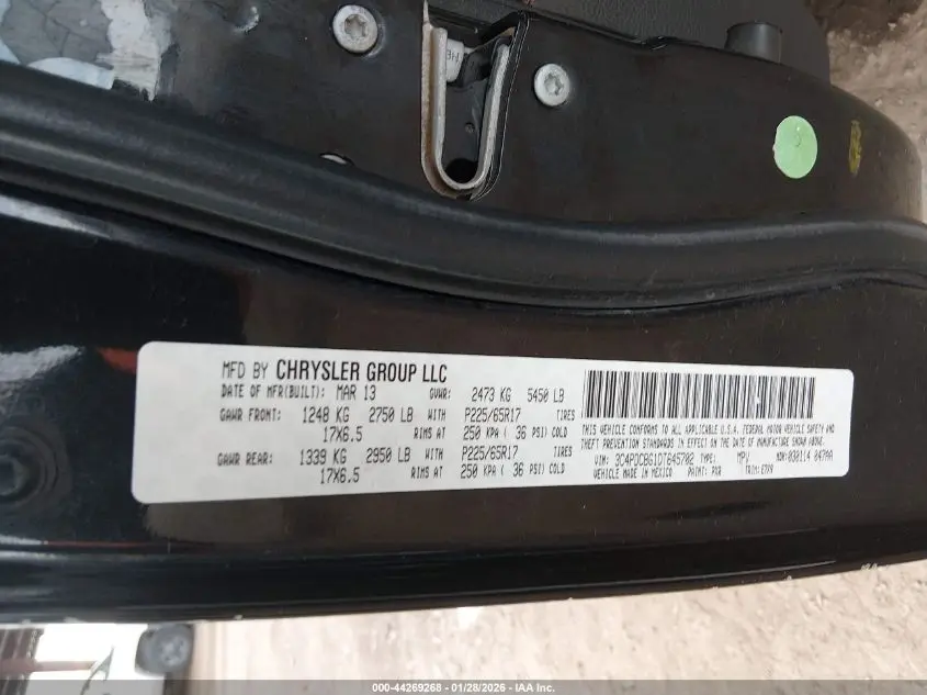 2013 DODGE JOURNEY SXT