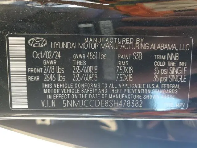 2025 HYUNDAI TUCSON SEL  