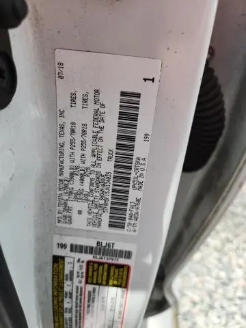 2018 TOYOTA TUNDRA SR  