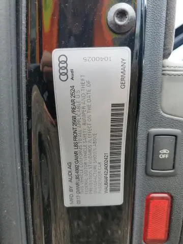 2018 AUDI S4 PREMIUM PLUS  