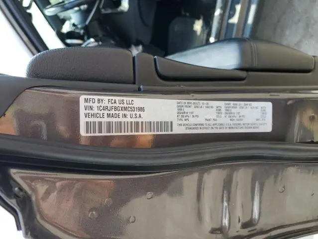 2021 JEEP GRAND CHEROKEE LIMITED  