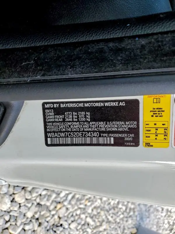 2013 BMW 328 I SULEV  