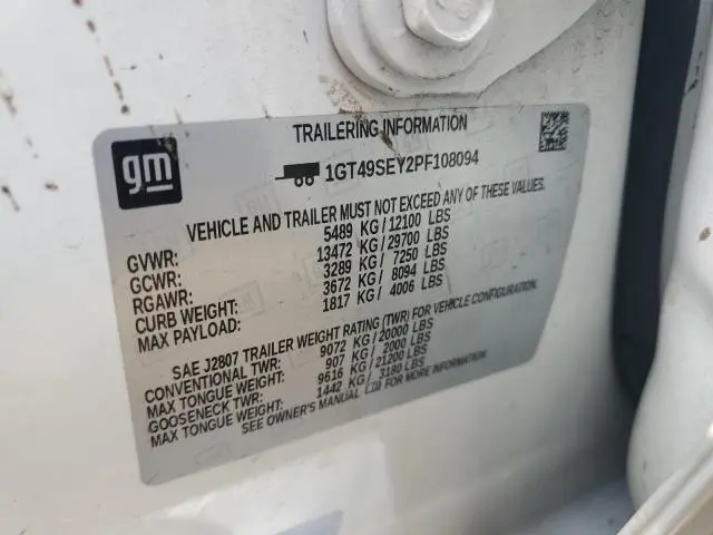 2023 GMC SIERRA K3500  