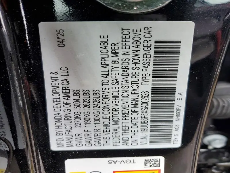 2025 ACURA TLX A-SPEC  