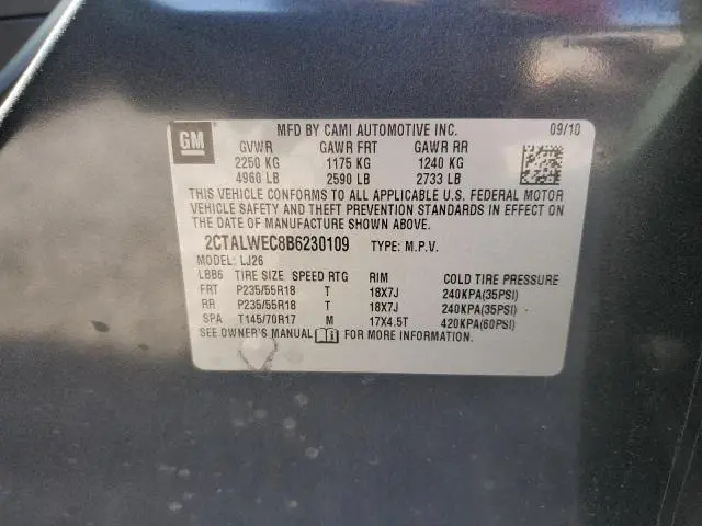 2011 GMC TERRAIN SLT  