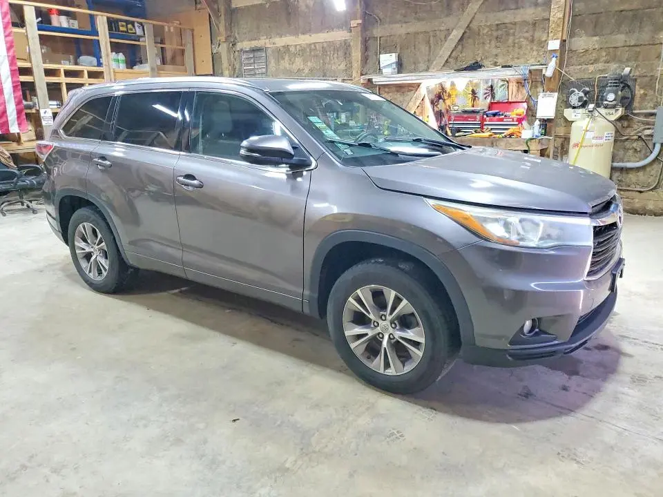 2015 TOYOTA HIGHLANDER XLE  