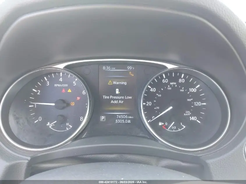 2016 NISSAN ROGUE SV