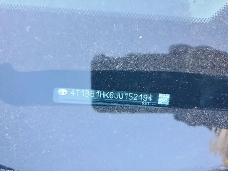 2018 TOYOTA CAMRY XSE  