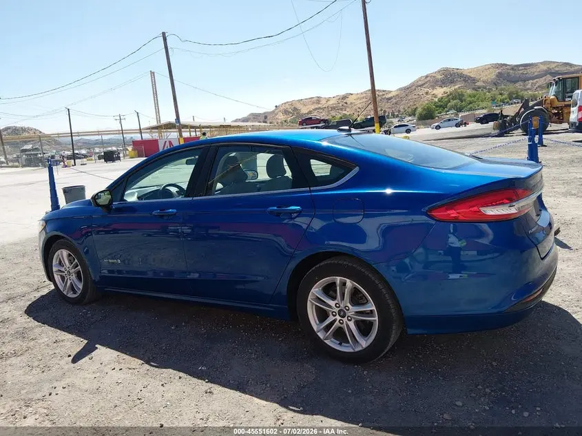 2018 FORD FUSION HYBRID S