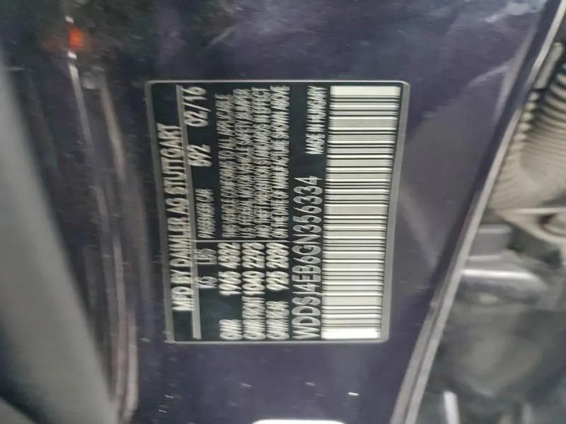 2016 MERCEDES-BENZ CLA 250  