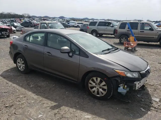 2012 HONDA CIVIC LX  