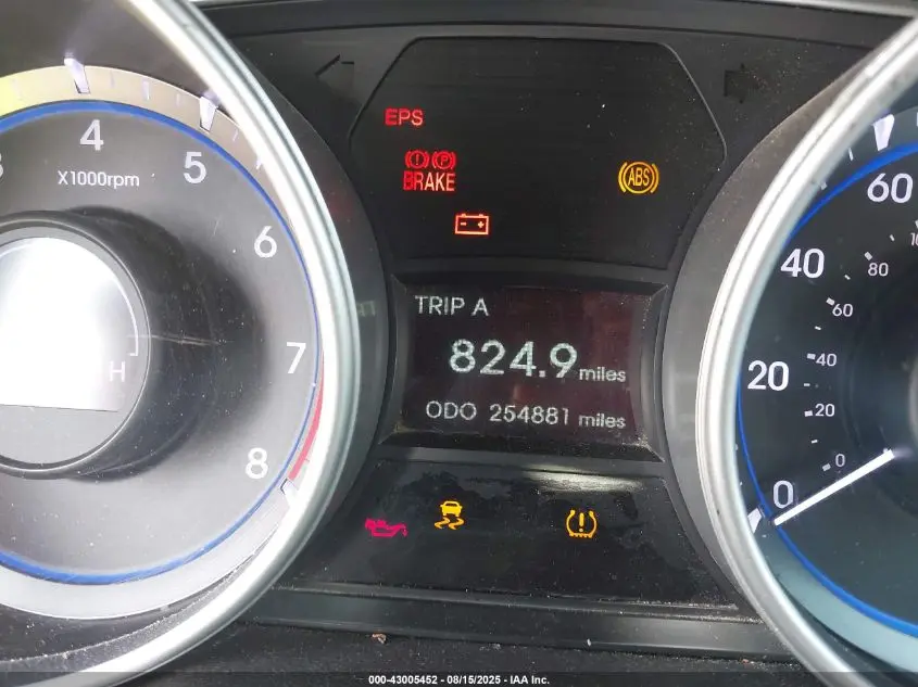 2012 HYUNDAI SONATA GLS