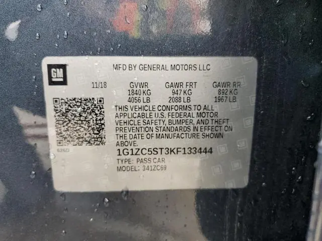 2019 CHEVROLET MALIBU LS  