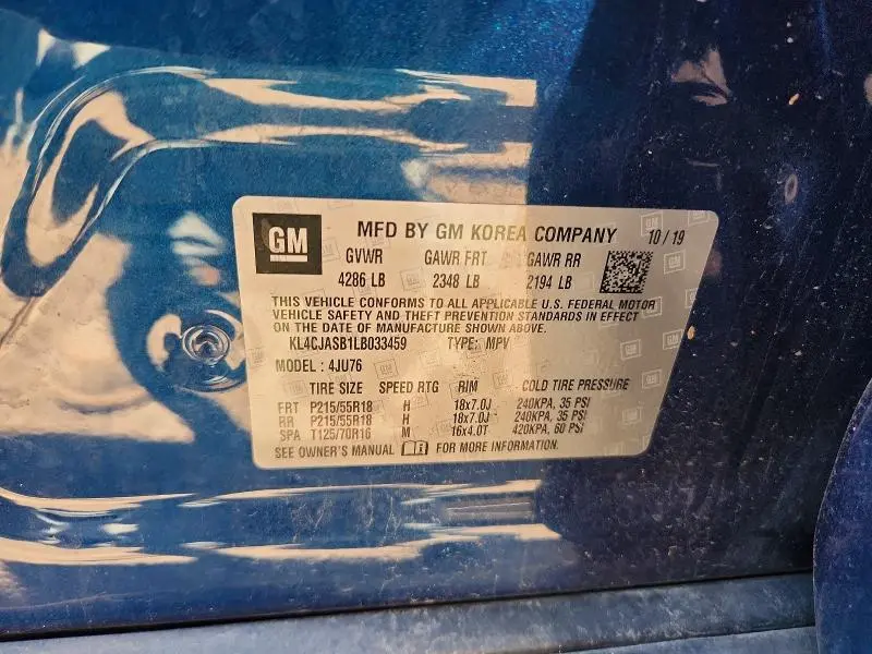 2020 BUICK ENCORE PREFERRED  