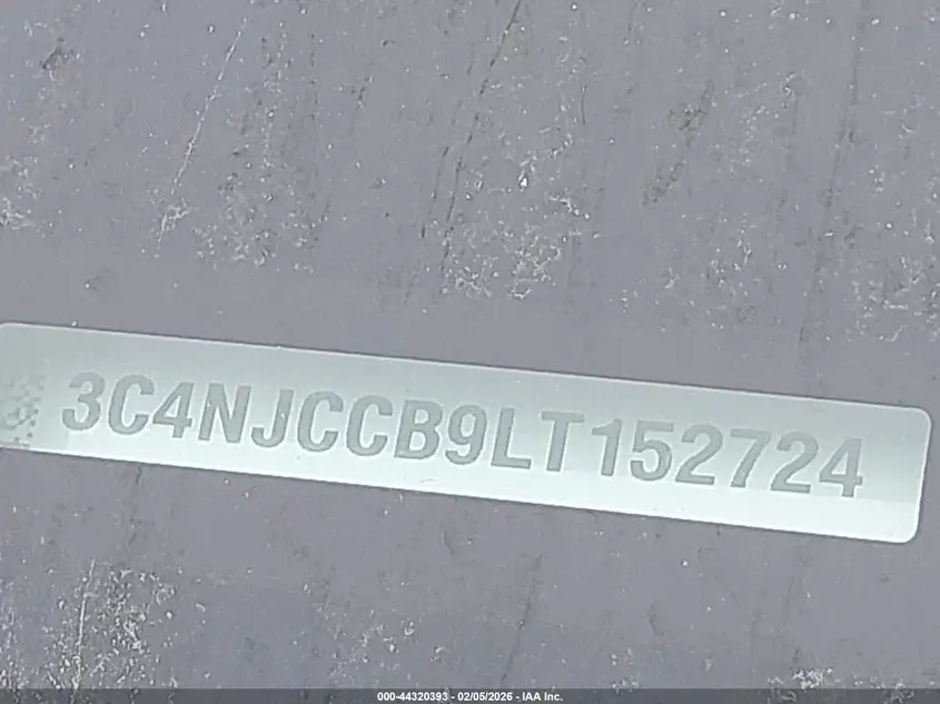 2020 JEEP COMPASS LIMITED FWD