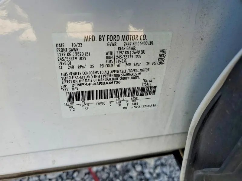 2024 FORD EDGE SE  