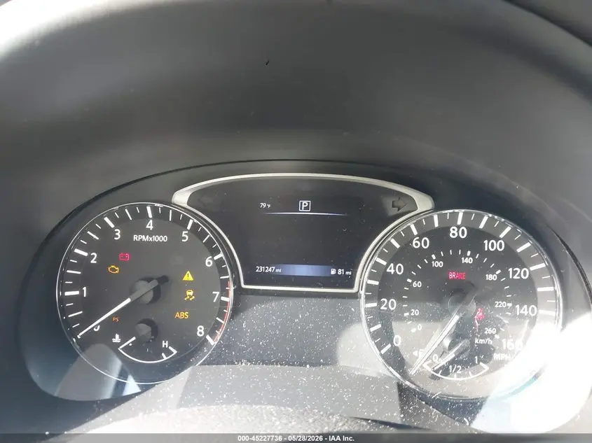 2017 NISSAN ALTIMA 2.5 S